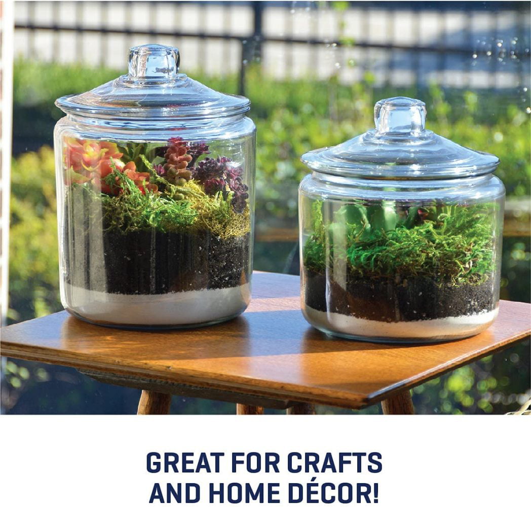 Anchor Hocking 3-Quart Heritage Hill Jar with Glass Lid, Set of 1