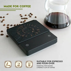 BREW PERFECTION™ Coffee Scale with Timer — 2kg/0.1g High Precision