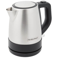 Hamilton Beach Commercial HKE110 1 Liter Hot Water Tea Kettle, Hospitality Rated, Stainless Steel