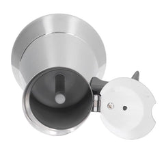 Delaman Stainless Steel Stovetop Coffee Maker Moka Pot for Induction Electric Ceramic Stove