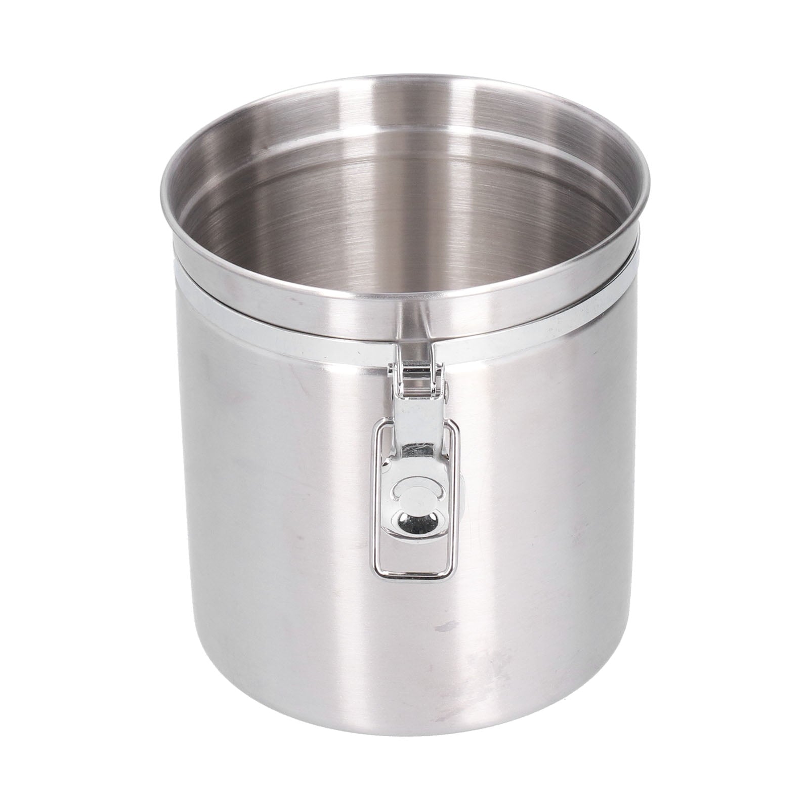 Airtight Coffee Canister, Stainless Steel Container For The Kitchen, Coffee Ground Vault Jar With Valve, Tea Coffee Sugar, Extra Coffee Spoon, 50Oz