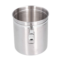 Airtight Coffee Canister, Stainless Steel Container For The Kitchen, Coffee Ground Vault Jar With Valve, Tea Coffee Sugar, Extra Coffee Spoon, 50Oz