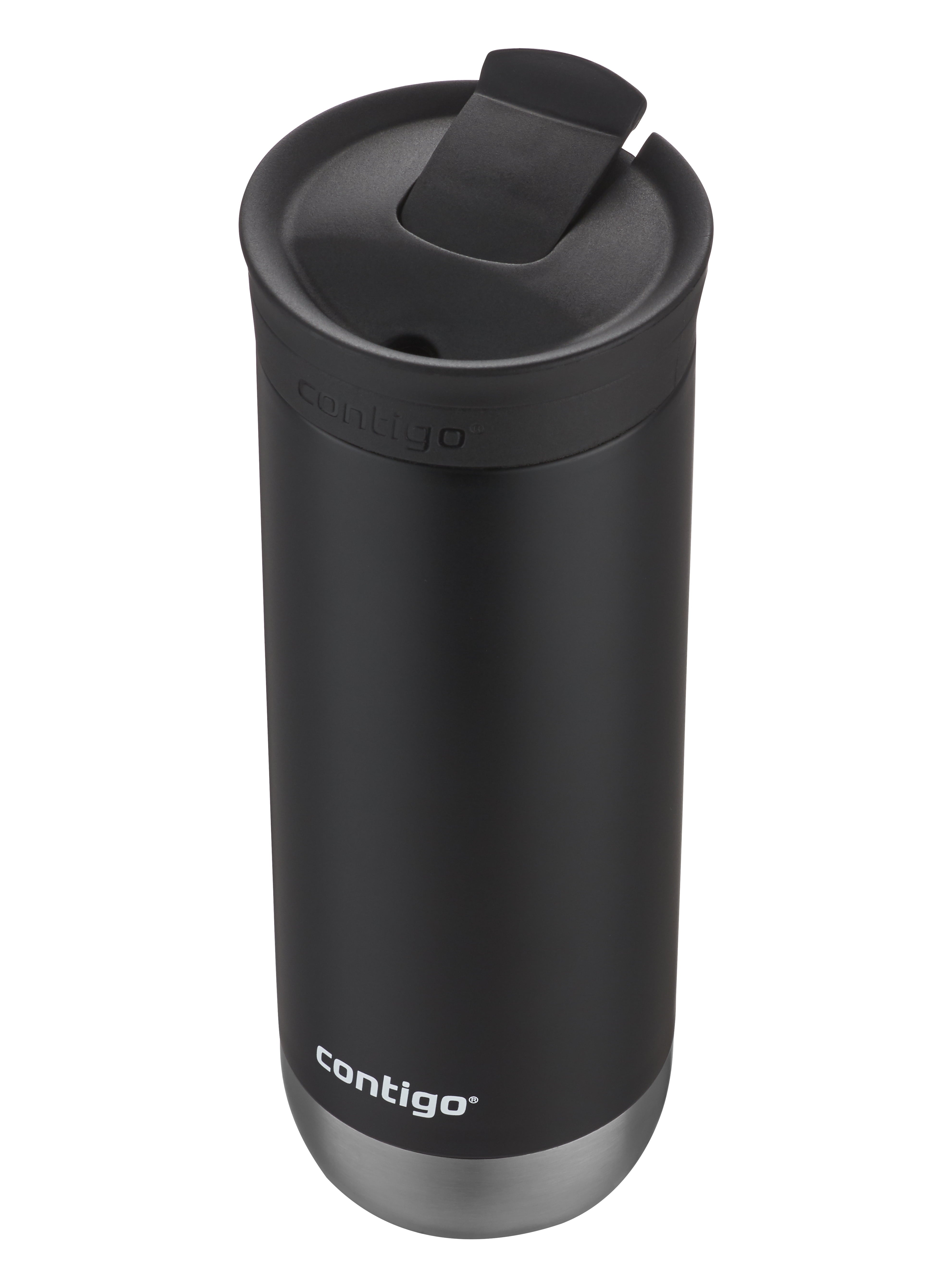 Contigo Huron 2.0 Stainless Steel Travel Mug with SNAPSEAL Lid in Black, 16 fl oz.
