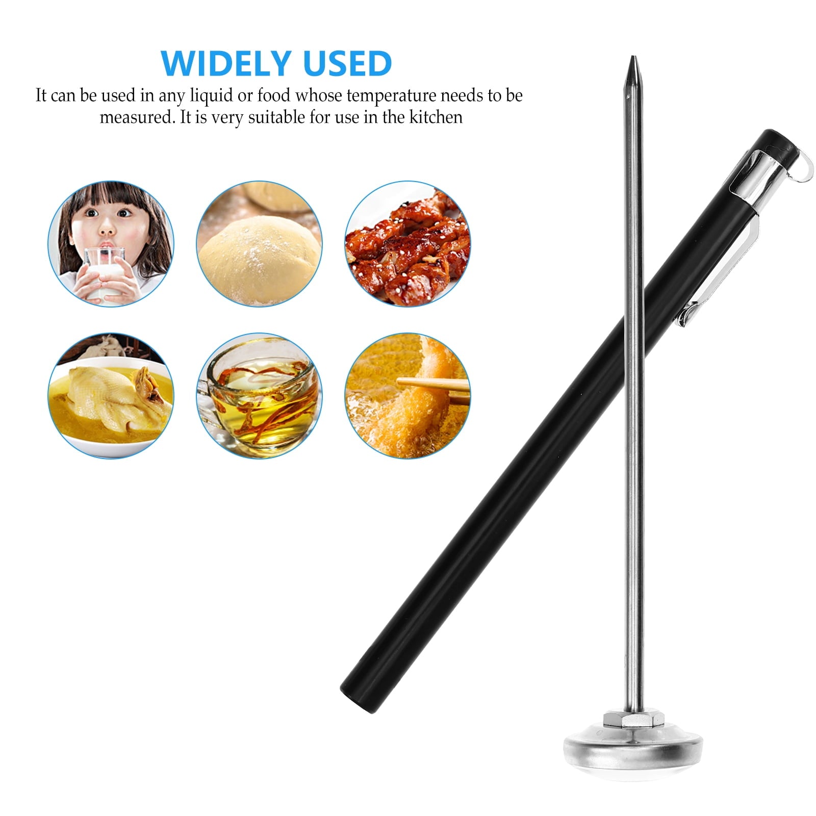 milk thermometer 2pcs Water Thermometer Coffee Tea Thermometer Milk Thermometer for Steaming Milk