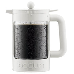 Bodum BEAN Iced Coffee Maker, Cold Brew Coffee Maker, 1.5 L, 51oz, White