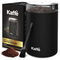 Kaffe Coffee Grinder Electric (3.5oz/14 Cup) , Best Coffee Grinders Reduced Price w Free Cleaning Brush, Black