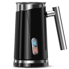 Milk Frother, Automatic Electric Milk Frother and Warmer, Electric Milk Steamer Milk Heater Soft Foam Maker with Hot &Cold Milk Functionality for Coffee, Hot Chocolates, Latte, Cappuccino