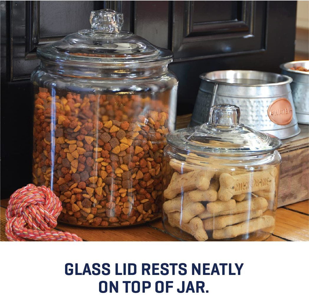Anchor Hocking 3-Quart Heritage Hill Jar with Glass Lid, Set of 1