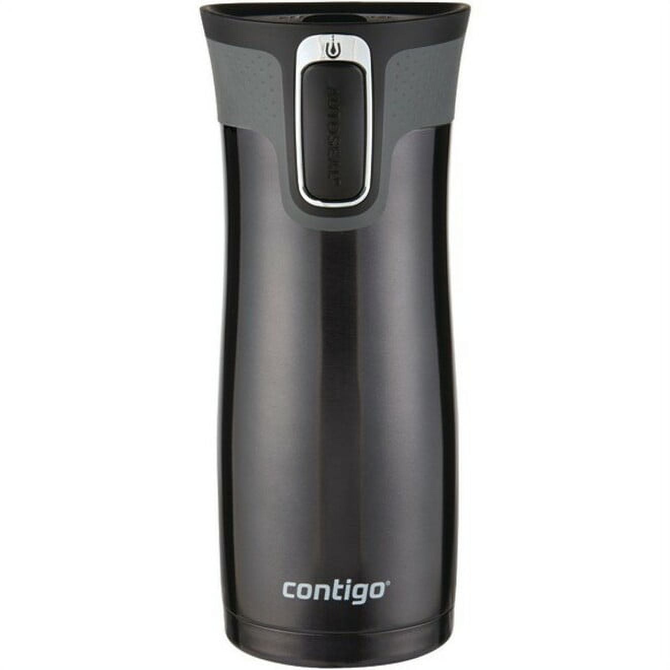 Contigo West Loop Stainless Steel Travel Mug with AUTOSEAL Lid Black, 16 fl oz.