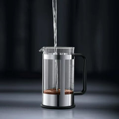 Bodum 34 oz Kenya French Press Coffeemaker, Stainless Steel