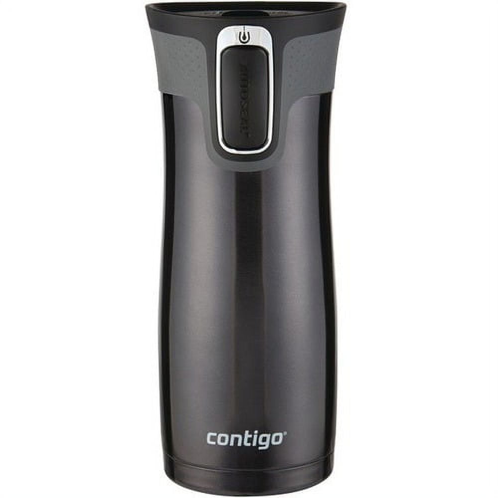 Contigo West Loop Stainless Steel Travel Mug with AUTOSEAL Lid Black, 16 fl oz.