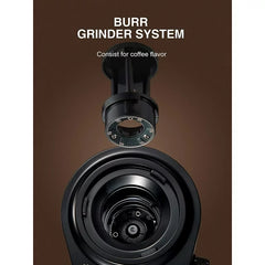 Electric Burr Coffee Grinder, Coffee Bean Grinder with 18 Precise Grind Settings, 2-14 Cup for Drip